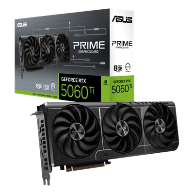 ASUS PRIME GeForce RTX™ 5060 Ti 8GB GDDR7 Gaming Graphics Card