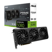 ASUS - PRIME NVIDIA GeForce RTX 5080 16GB GDDR7 PCI Express 5.0 Graphics Card - Black