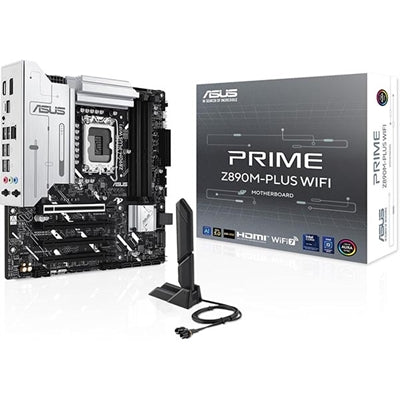 ASUS - PRIME Z890M-PLUS WIFI Gaming Desktop Motherboard