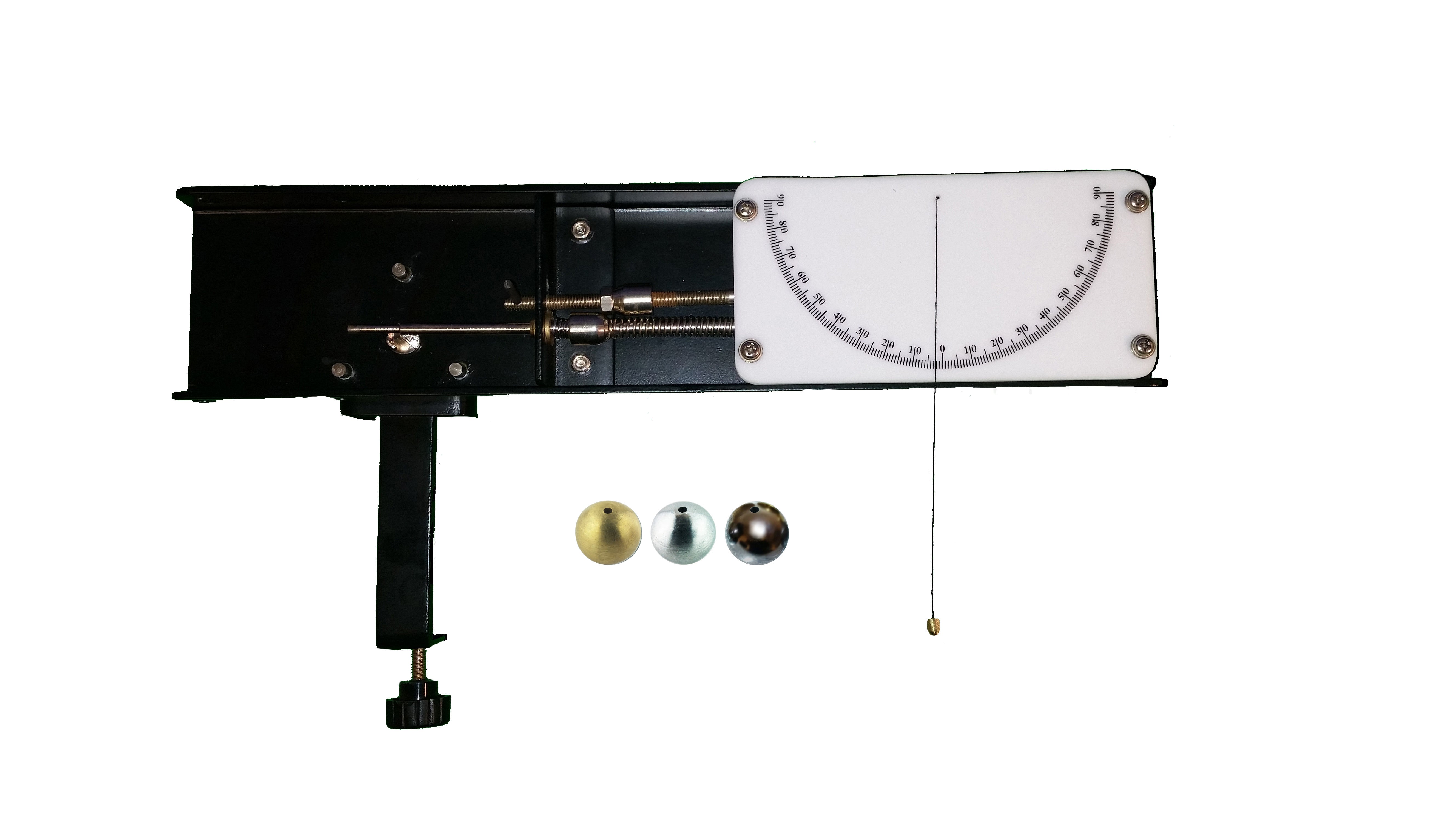 Projectile Launcher Apparatus, with 25mm balls, steel, aluminum and brass