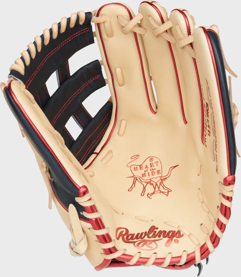 Rawlings Heart Of The Hide Series 12.75-Inch Softball Glove  - Right Hand Thrower - Camel
