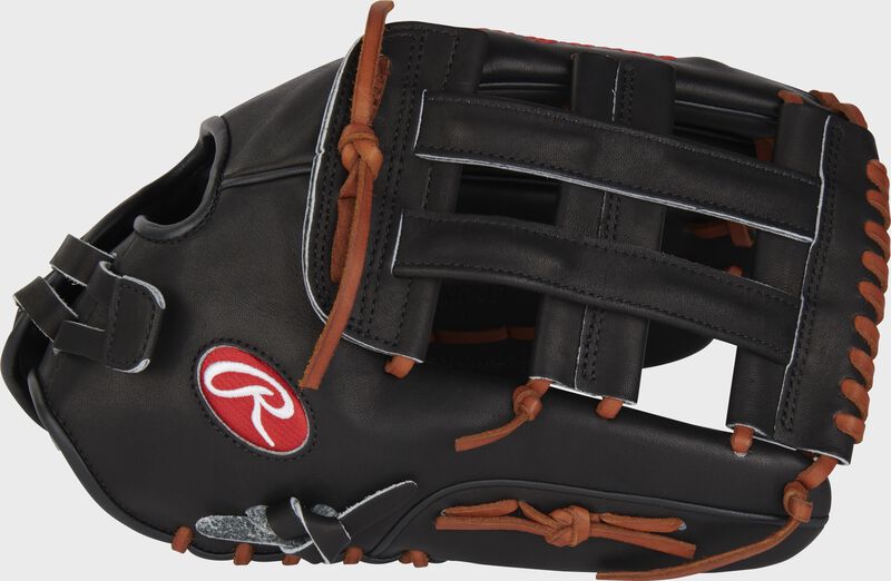 Rawlings Heart Of The Hide Series 14-Inch Slowpitch Softball Glove - Left Hand Thrower - Black