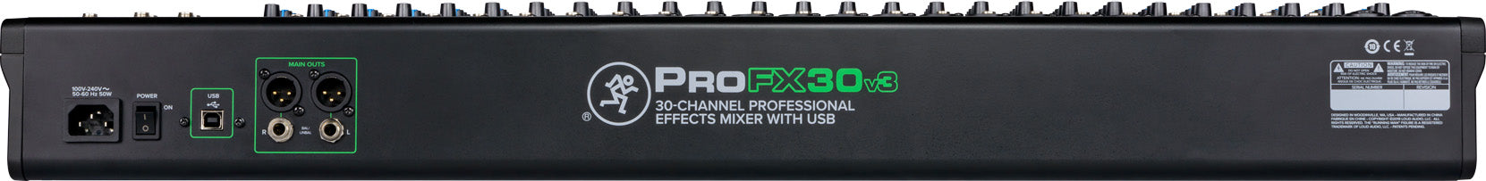 Mackie PROFX30-V3 Mixer. 30 Channel
