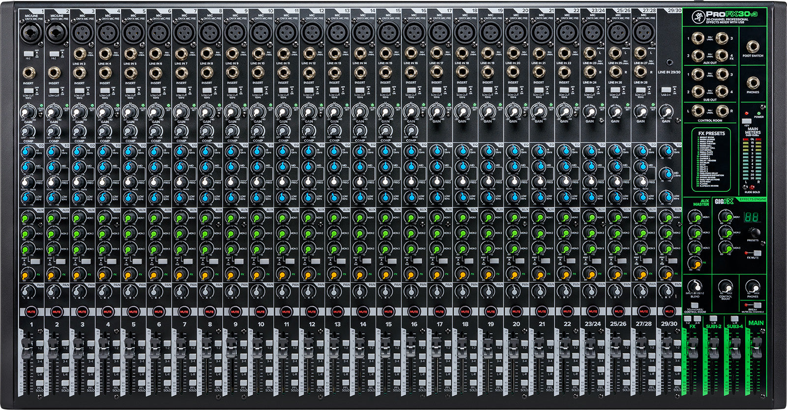 Mackie PROFX16-V3 Mixer. 16 Channel