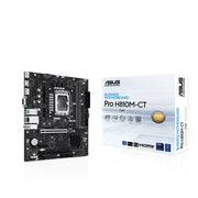 ASUS PRO H810M-CT-CSM Micro-ATX Intel H810 Business Motherboard, Intel Core Ultra Processors (Series 2) Ready, DDR5, M.2, HDMI with Enhanced