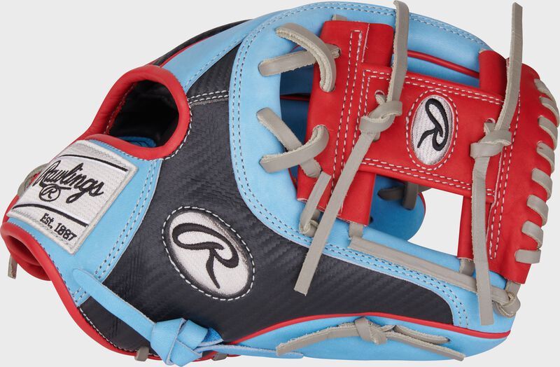 Rawlings Heart Of The Hide Series 11.5-Inch Baseball Glove - Right Hand Thrower - Columbia Blue