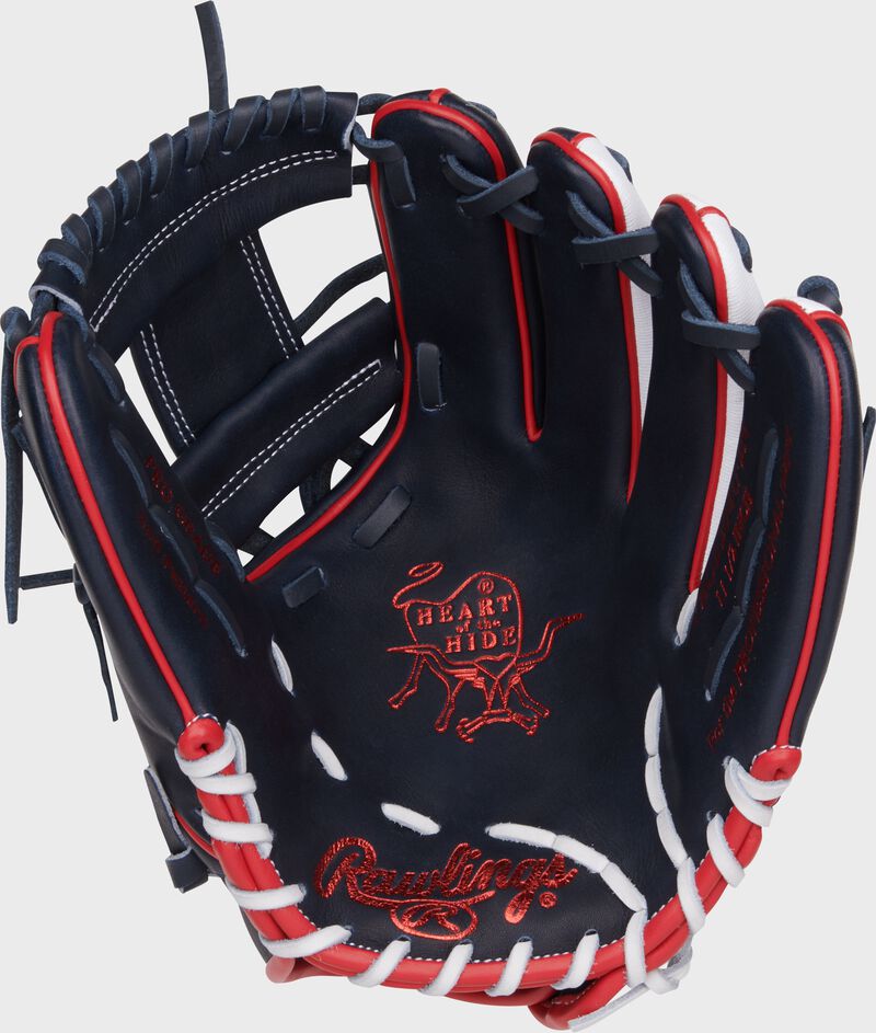 Rawlings Heart Of The Hide With Contour Technology 11.5-Inch Baseball Glove  - Right Hand Thrower - Navy