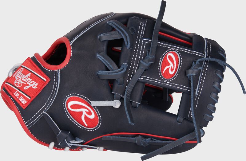Rawlings Heart Of The Hide With Contour Technology 11.5-Inch Baseball Glove  - Right Hand Thrower - Navy