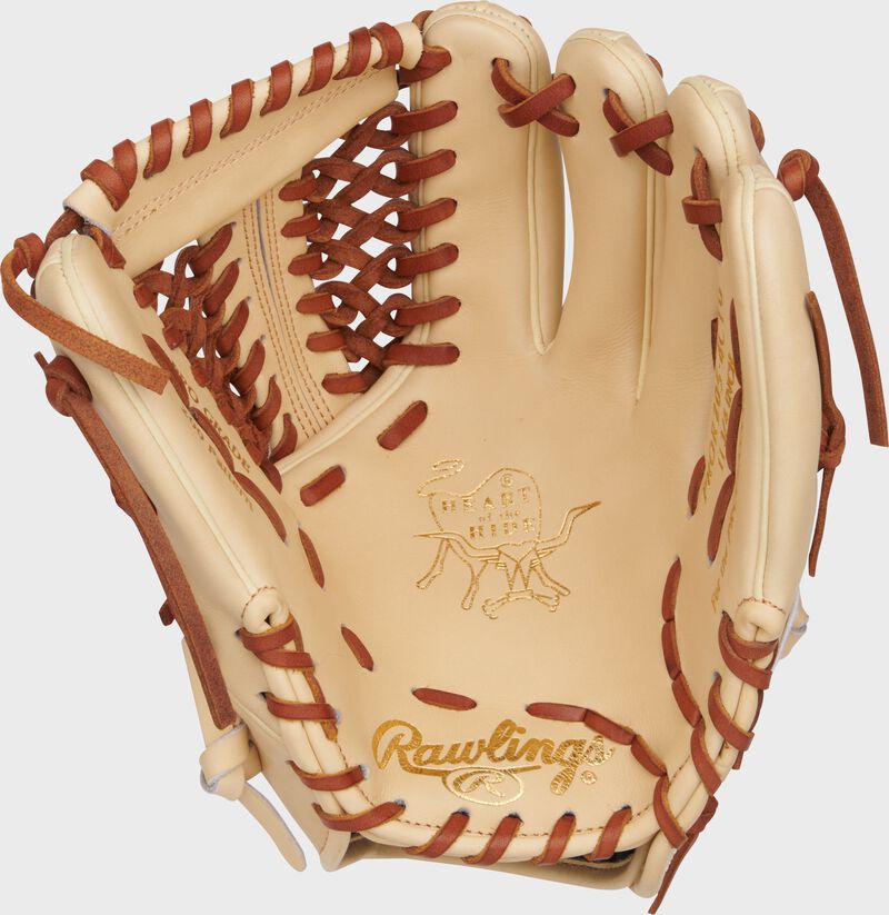 Rawlings Heart Of The Hide Series 11.75-Inch  Baseball Glove - Left Hand Thrower - Camel