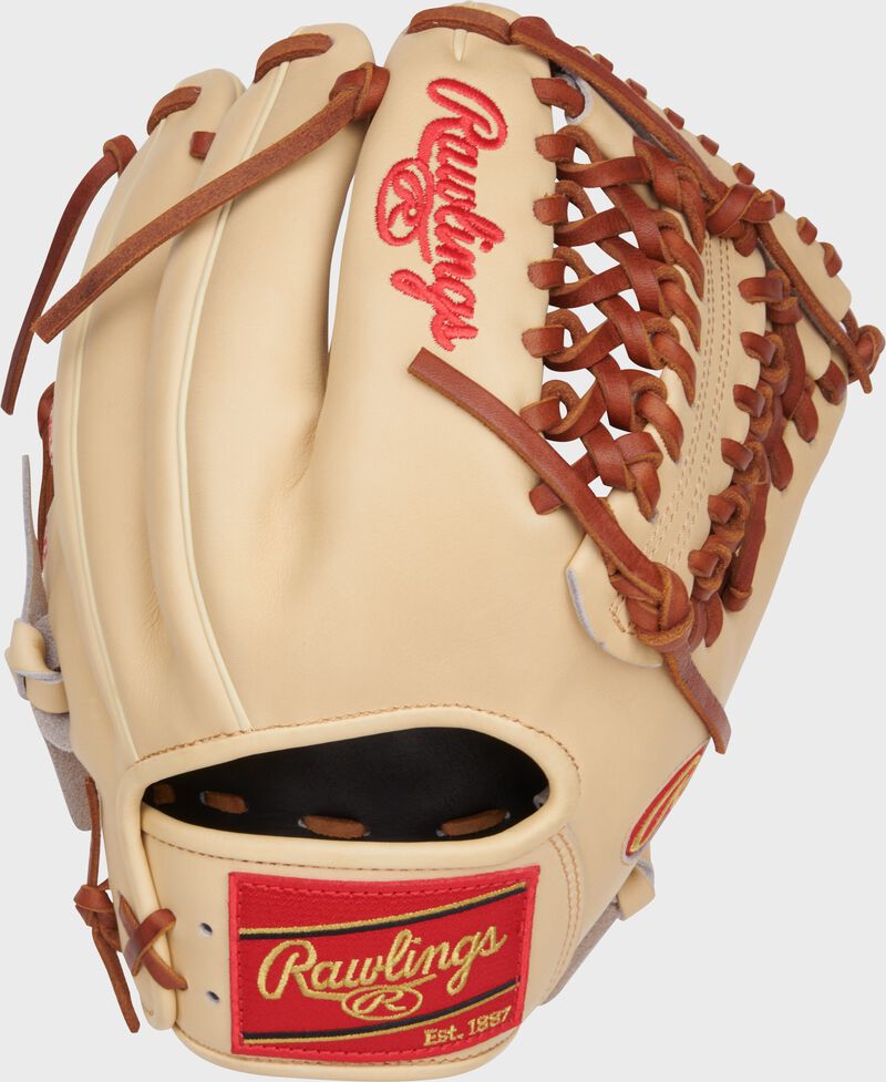 Rawlings Heart Of The Hide Series 11.75-Inch  Baseball Glove - Left Hand Thrower - Camel