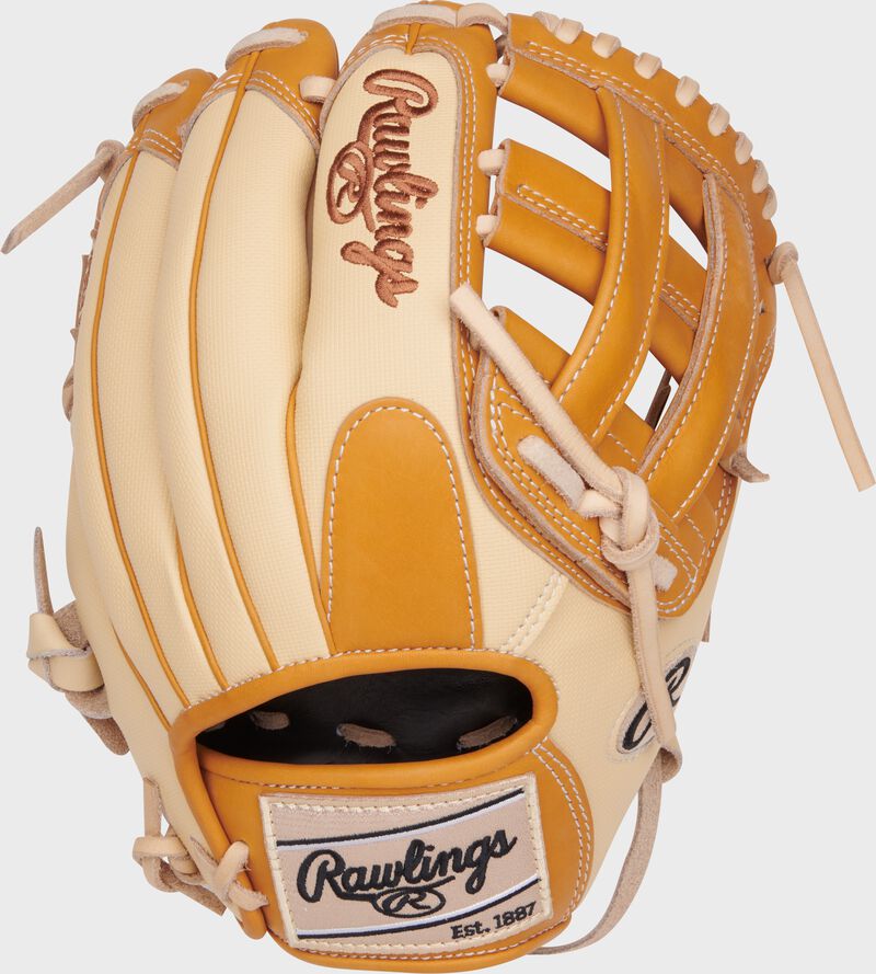 Rawlings Heart Of The Hide Series 11.75-Inch Baseball Glove - Right Hand Thrower - Camel
