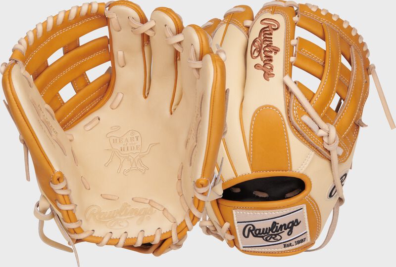 Rawlings Heart Of The Hide Series 11.75-Inch Baseball Glove - Right Hand Thrower - Camel