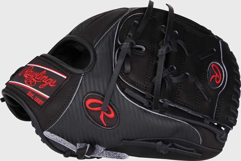 Rawlings Heart Of The Hide Series 11.75-Inch Baseball Glove - Right Hand Thrower - Black