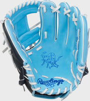 Rawlings Heart Of The Hide Series 11.75-Inch Baseball Glove - Right Hand Thrower - Columbia Blue/Black