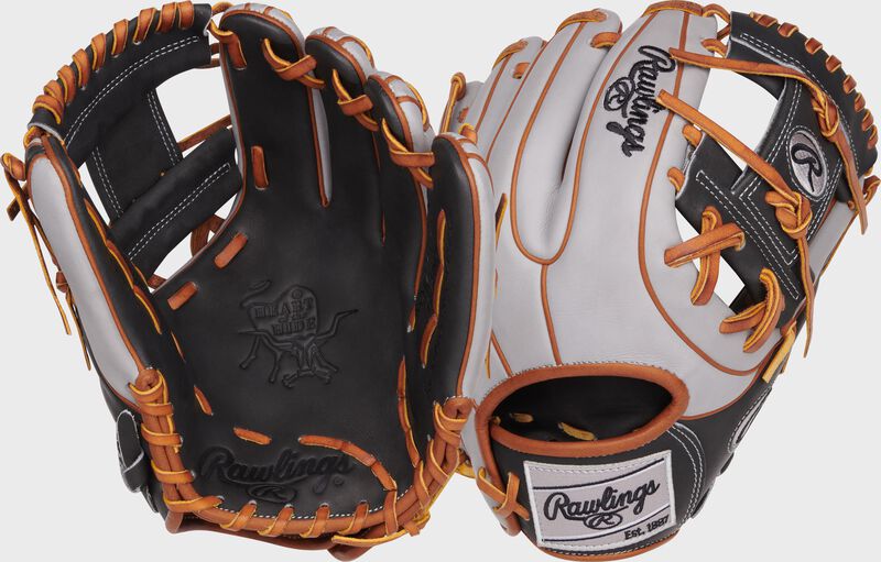Rawlings Heart Of The Hide With Contour Technology 11.5-Inch Baseball Glove  - Left Hand Thrower - Dark Shadow