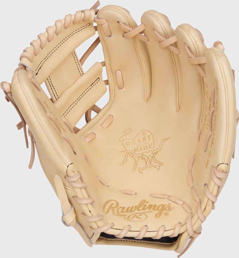 Rawlings Heart Of The Hide Series 11.25-Inch Baseball Glove - Right Hand Thrower - Camel