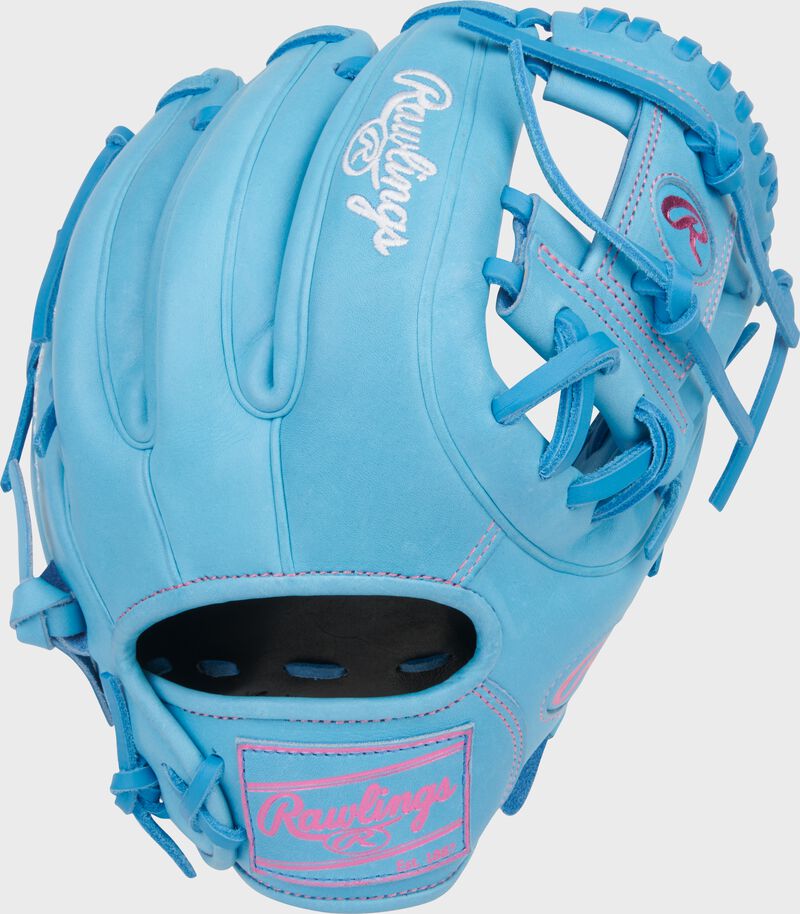 Rawlings Heart Of The Hide Series 11.5-Inch Baseball Glove - Right Hand Thrower - Columbia Blue