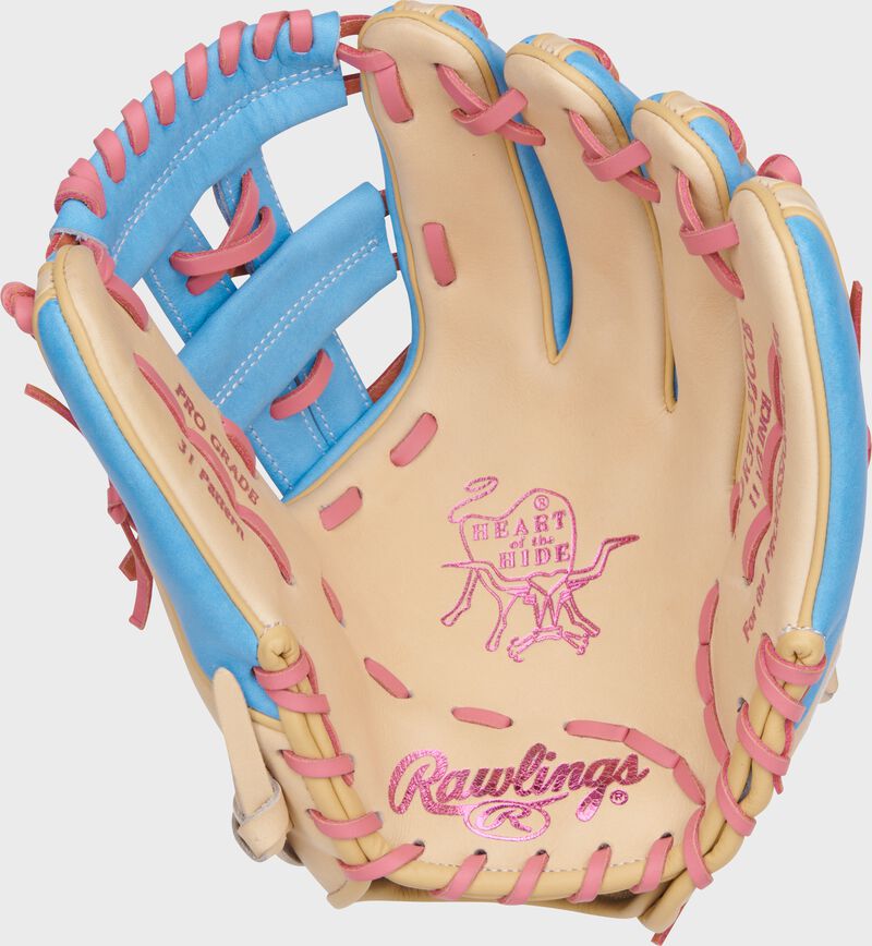 Rawlings Heart Of The Hide Series 11.5-Inch Baseball Glove - Right Hand Thrower - Camel