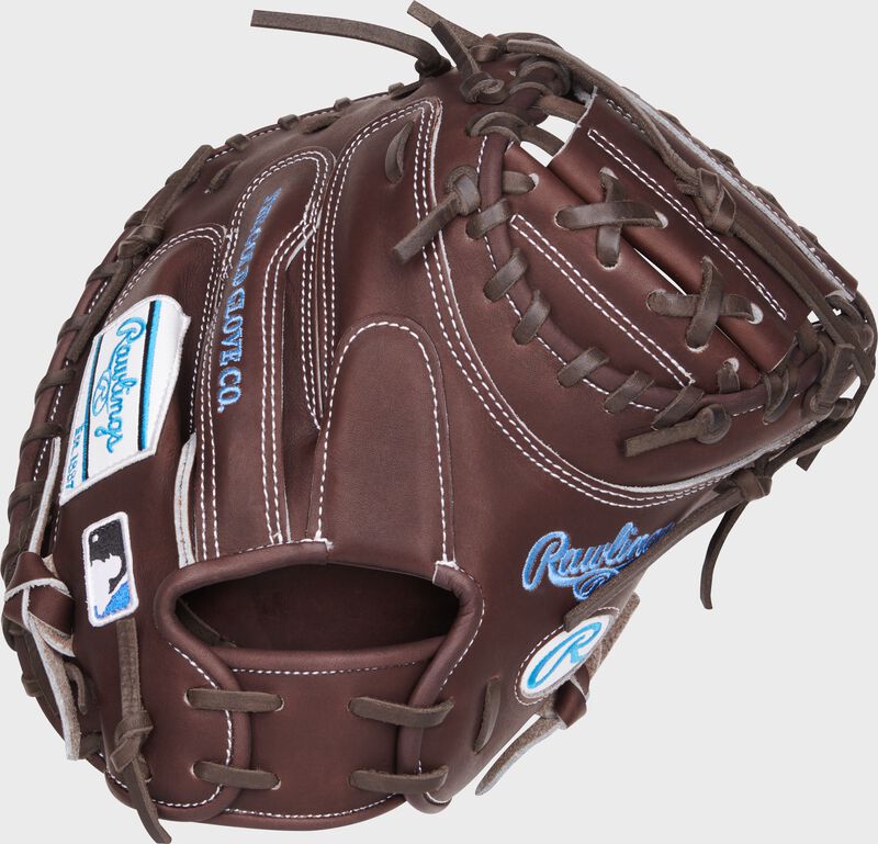 Rawlings Heart Of The Hide  Series Catchers Mitt 33.5-Inch Baseball Glove  - Right Hand Thrower - Chocolate