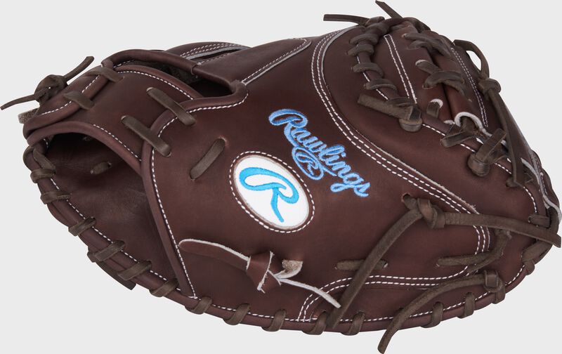 Rawlings Heart Of The Hide  Series Catchers Mitt 33.5-Inch Baseball Glove  - Right Hand Thrower - Chocolate