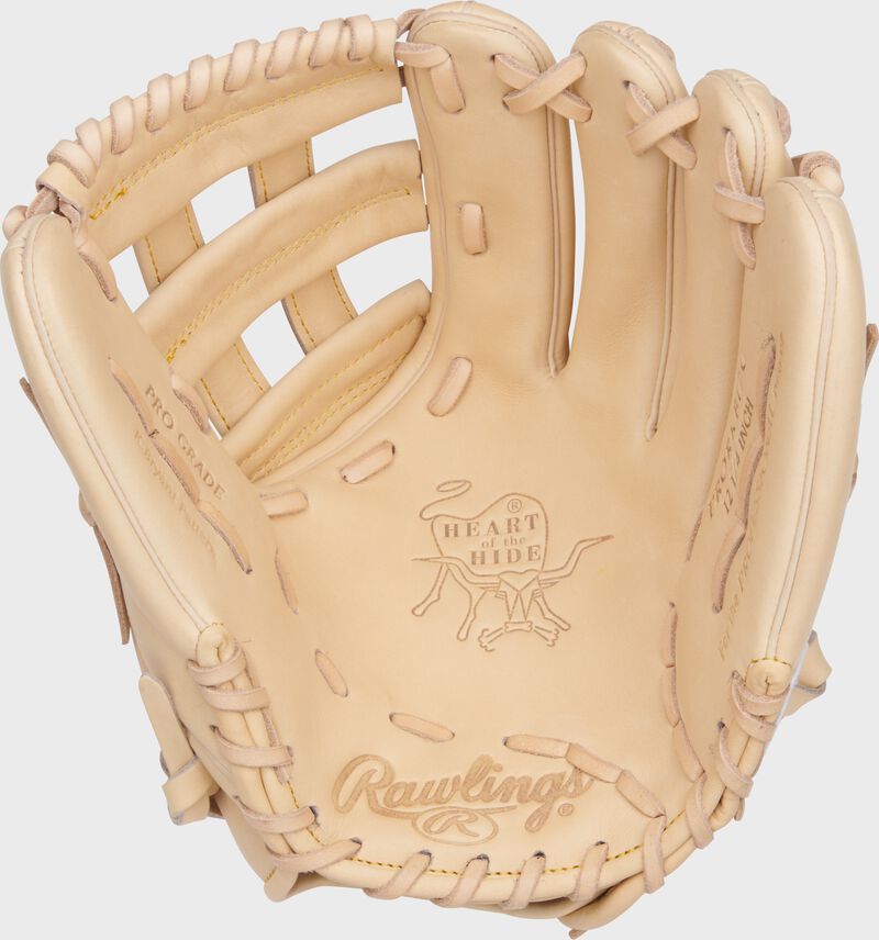 Rawlings Heart Of The Hide Series 12.25-Inch Baseball Glove - Right Hand Thrower - Camel