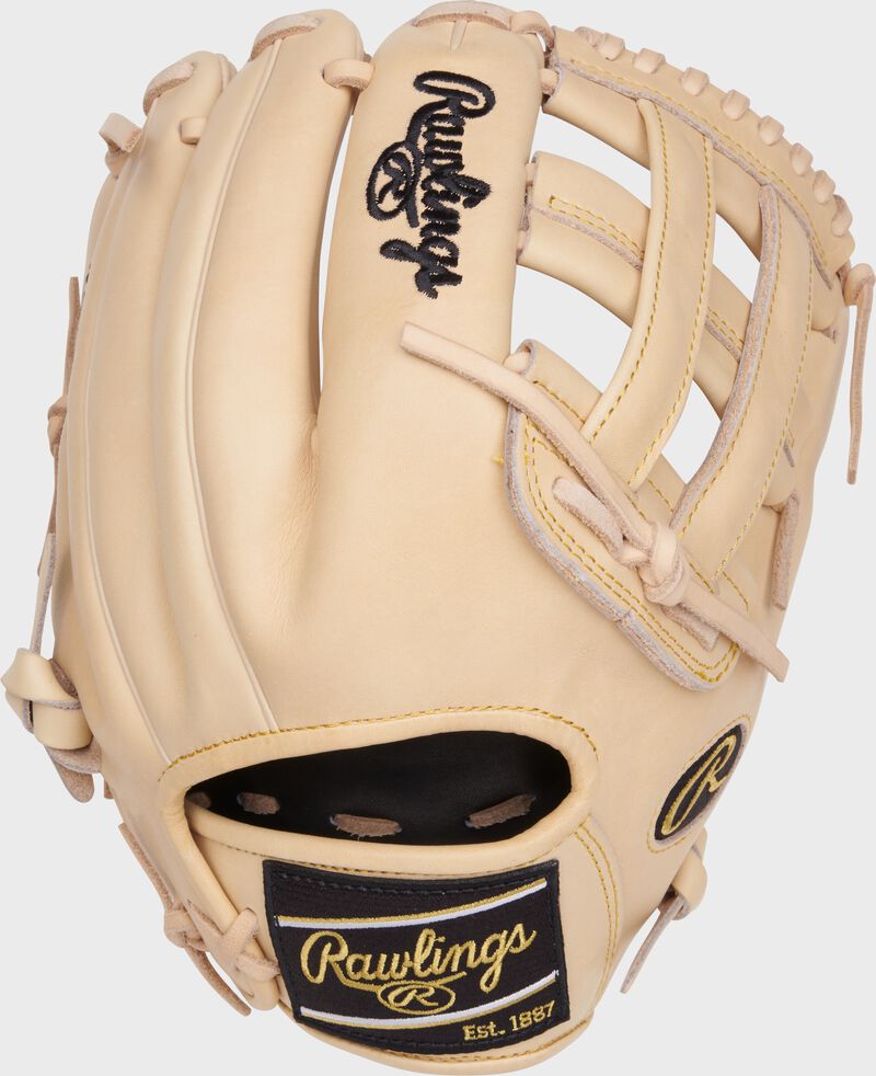 Rawlings Heart Of The Hide Series 12.25-Inch Baseball Glove - Right Hand Thrower - Camel