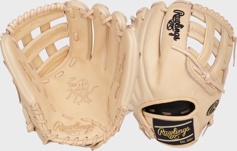 Rawlings Heart Of The Hide Series 12.25-Inch Baseball Glove - Right Hand Thrower - Camel
