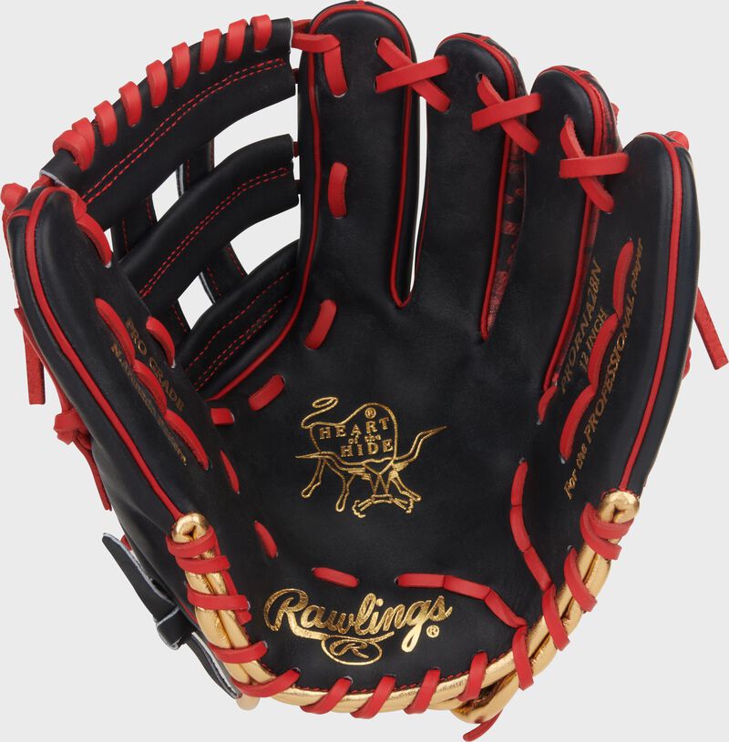 Rawlings Heart Of The Hide Series 11.75-Inch Baseball Glove - Right Hand Thrower - Pink/Mint