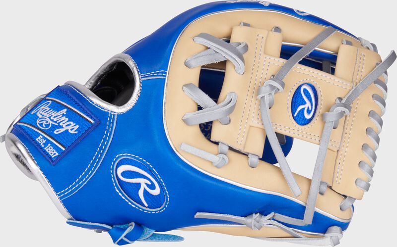 Rawlings Pro Preferred Series 11.5-Inch Baseball Glove - Right Hand Thrower - Royal