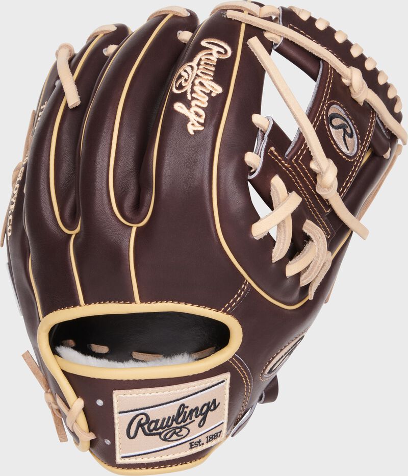 Rawlings Pro Preferred Series 11.75-Inch Baseball Glove - Right Hand Thrower - Mocha