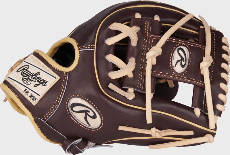Rawlings Pro Preferred Series 11.75-Inch Baseball Glove - Right Hand Thrower - Mocha