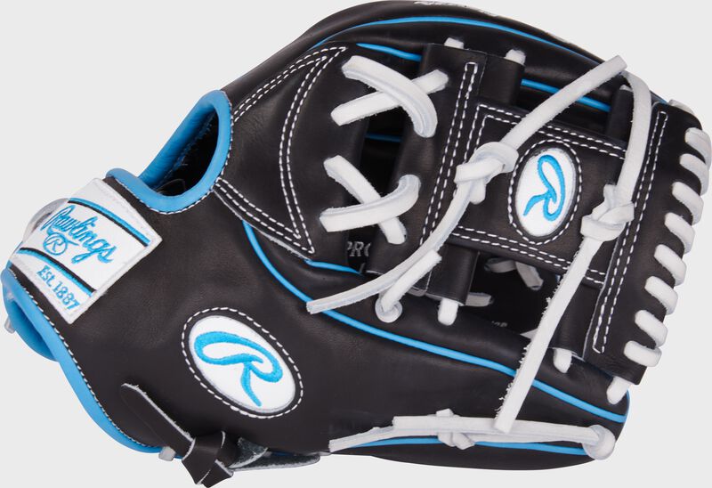 Rawlings Pro Preferred Series 11.5-Inch Baseball Glove - Right Hand Thrower - Black