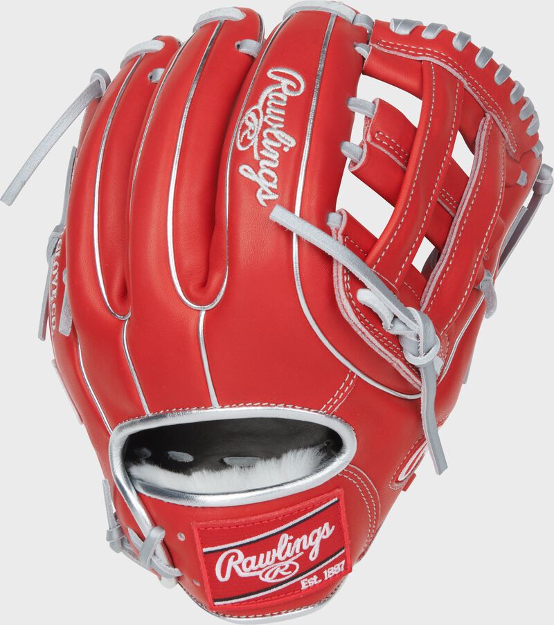 Rawlings Pro Preferred Series Carlos Correa Gameday Pattern 11.75-Inch Baseball Glove - Right Hand Thrower - Scarlet