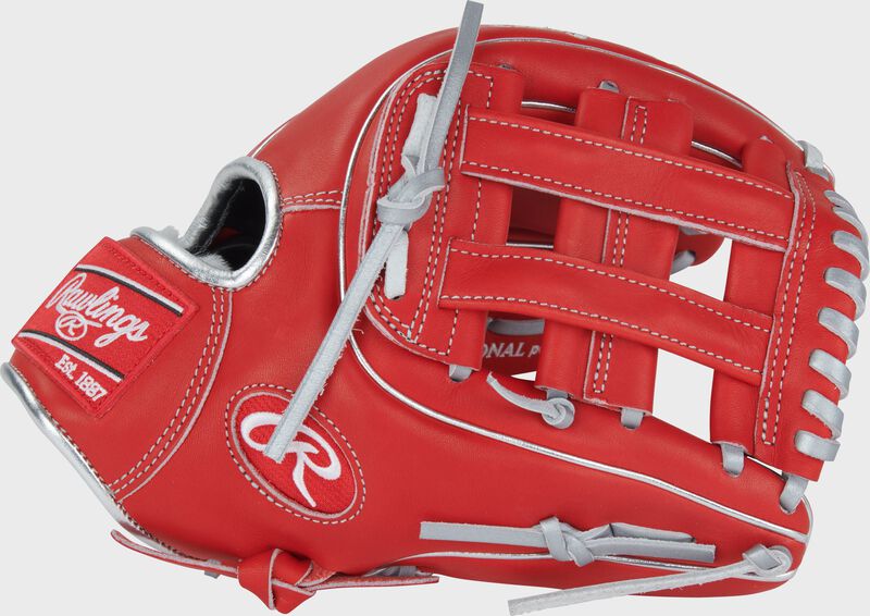 Rawlings Pro Preferred Series Carlos Correa Gameday Pattern 11.75-Inch Baseball Glove - Right Hand Thrower - Scarlet