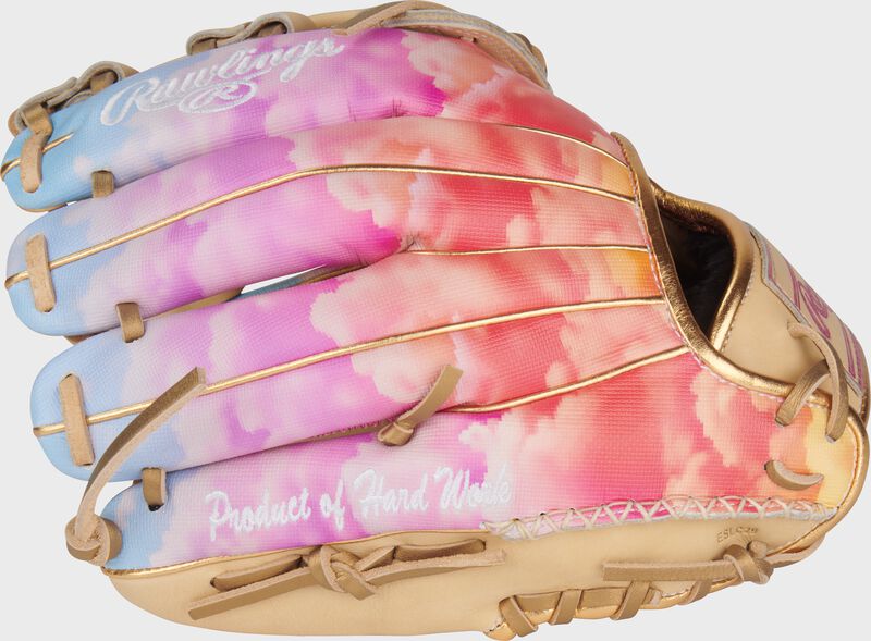 Rawlings Heart Of The Hide Series Sierra Romero Gameday Pattern 12-Inch Softball Glove - Right Hand Thrower - Camel