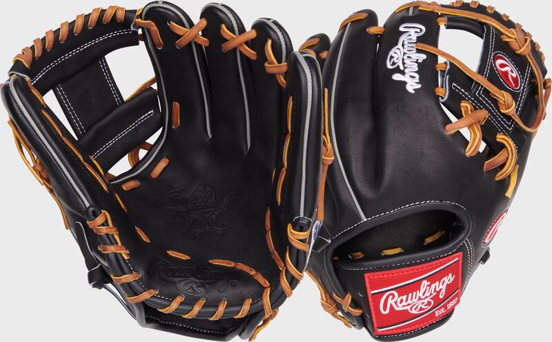 Rawlings Heart Of The Hide Traditional Series 11.5-Inch Baseball Glove - Right Hand Thrower - Black