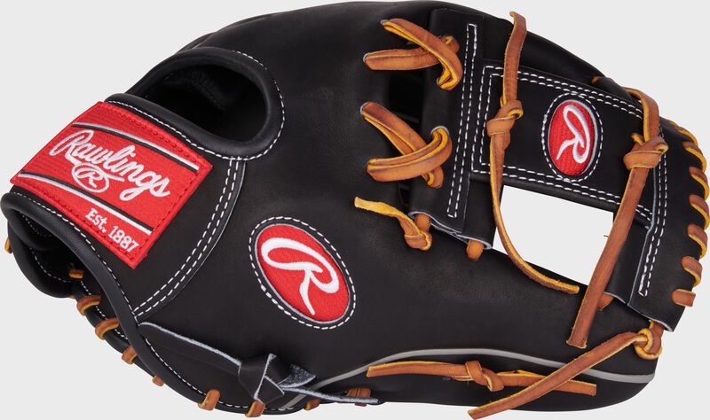 Rawlings Heart Of The Hide Traditional Series 11.5-Inch Baseball Glove - Right Hand Thrower - Black