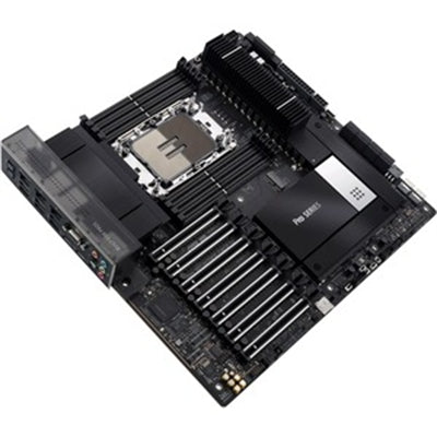 ASUS Pro WS W790 SAGE SE Intel LGA 4677 CEB Motherboard,PCIe 5.0, 7 xPCIe 5.0 x16 Slots,DDR5 R-DIMM, 2x10G BMC LAN, LAN Server-Grade Remote Management,Front and Rear USB 3.2 Gen 2x2 Type-C®,ACCE