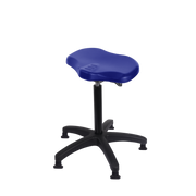 Polyurethane Ray Sit-Stand in Blue Polyurethane