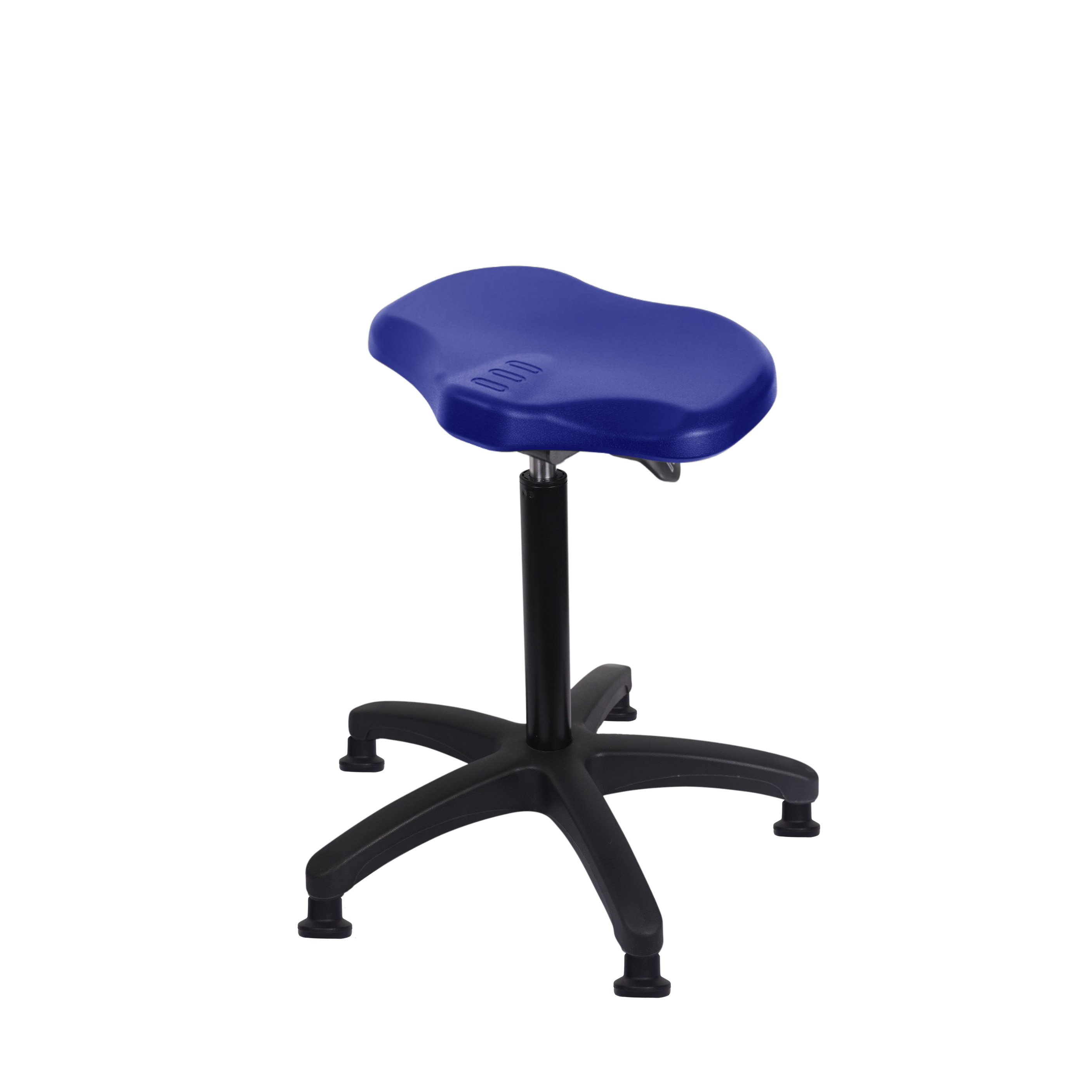 Polyurethane Ray Sit-Stand in Blue Polyurethane