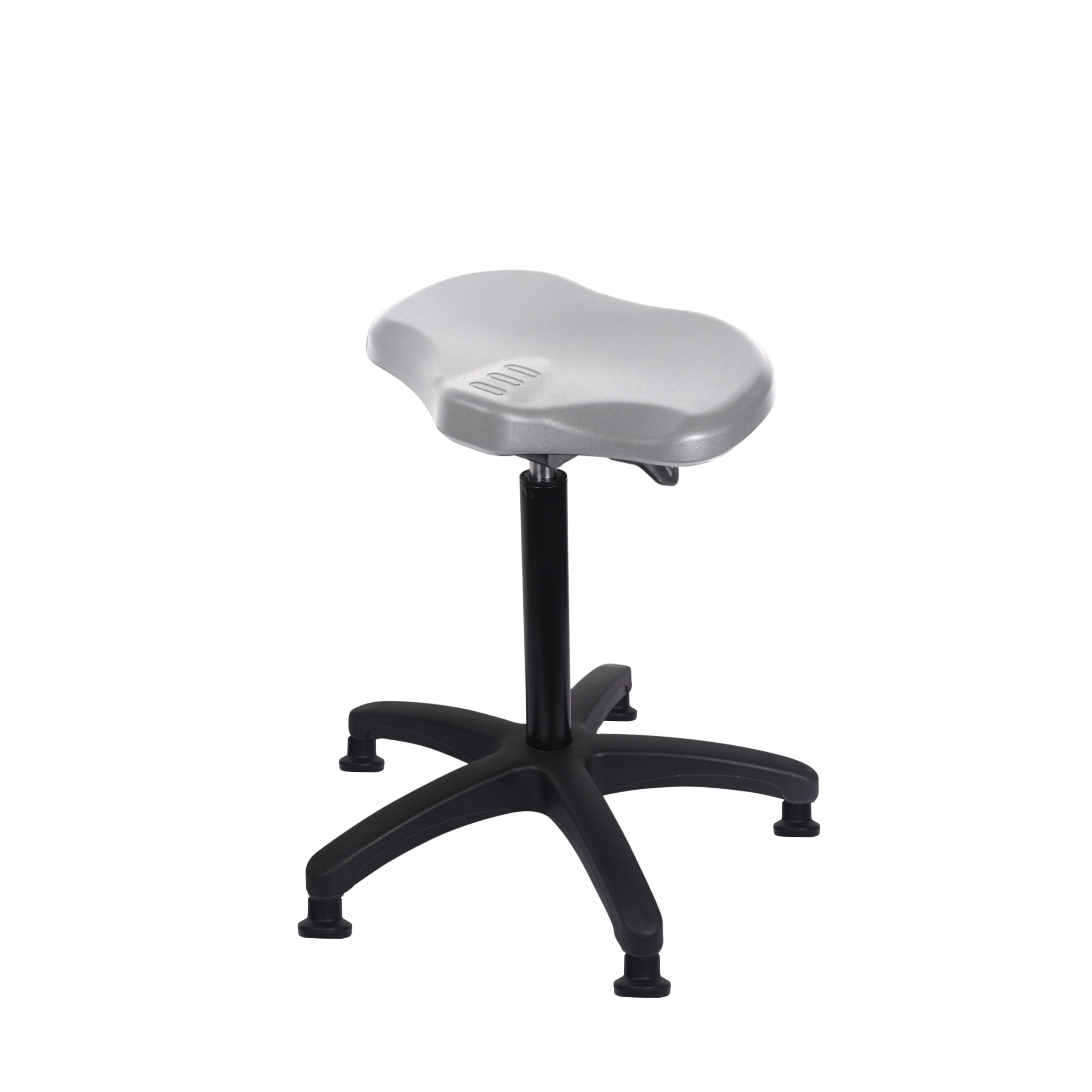 Polyurethane Ray Sit-Stand in Gray Polyurethane