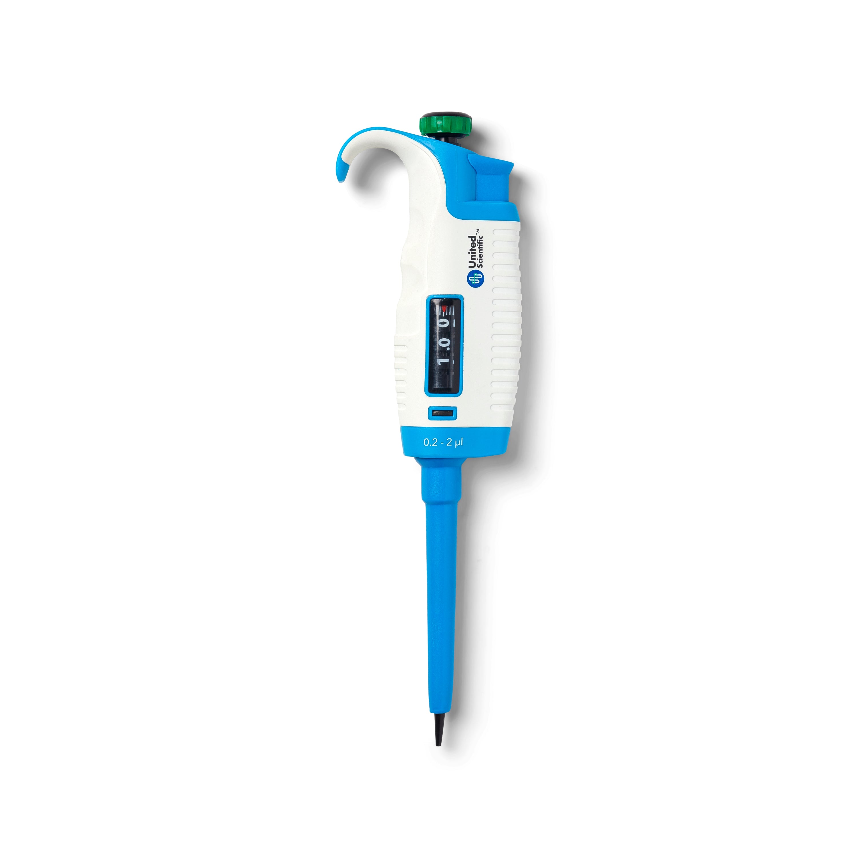 United Scientific® Variable Volume Fully Autoclavable Micropipette, 0.2-2.0 uL