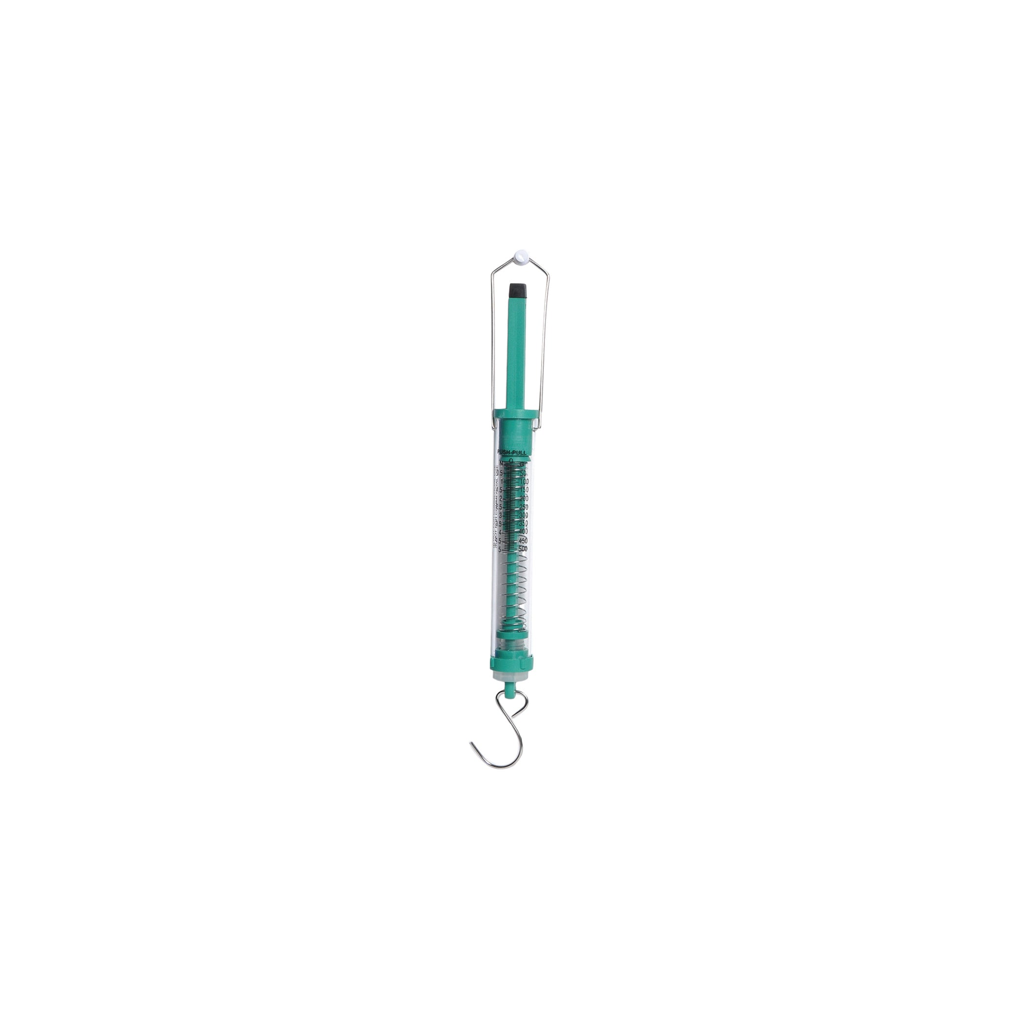 United Scientific® Push Pull Scale, 500G / 5N, Green, Graduation 10G/0.1N
