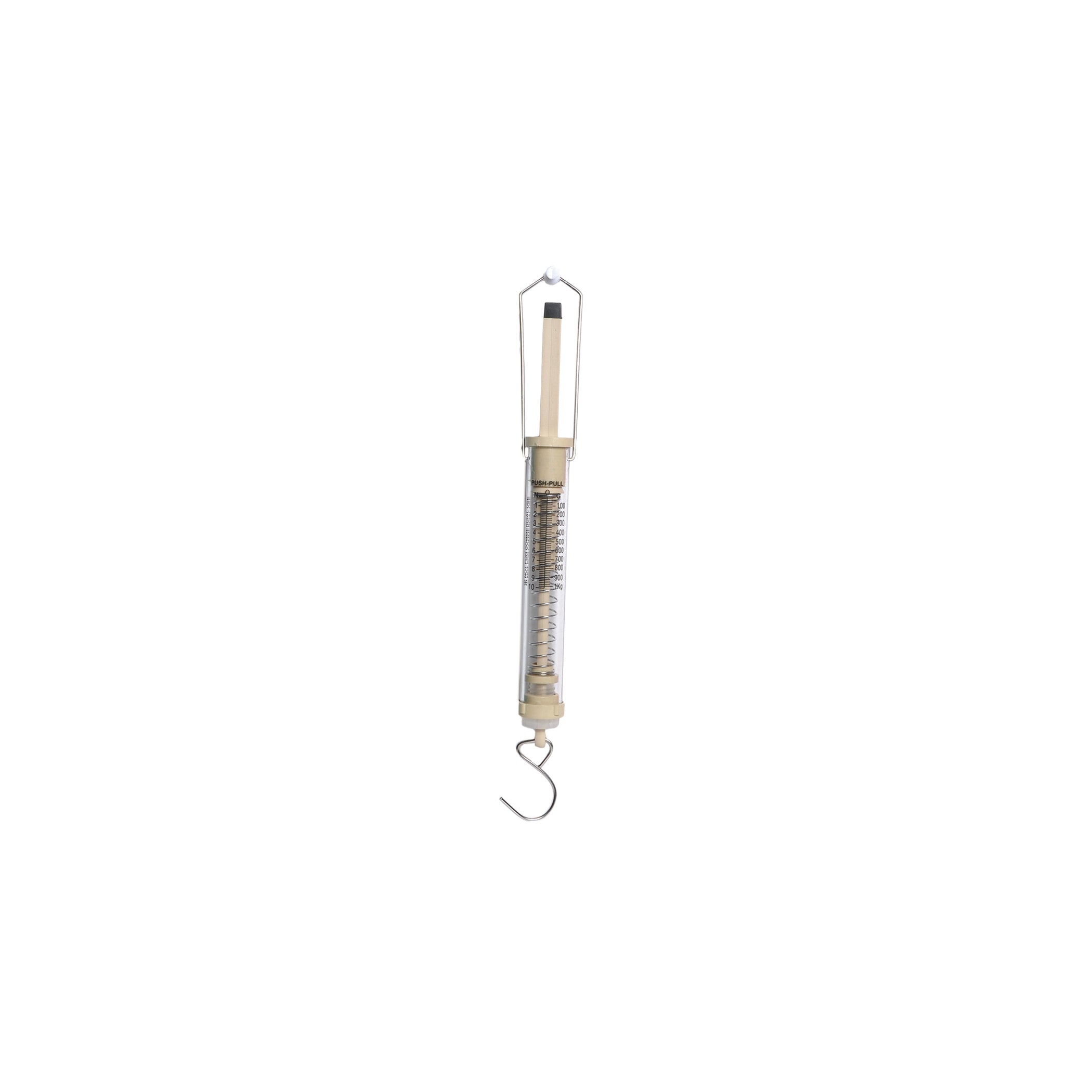 United Scientific® Push Pull Scale, 1000G / 10N, Brown, Graduation 20G/0.2N