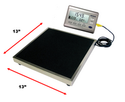 Portable Scale 13? X 13? - Lcd, Uses 4  Alkaline Batteries