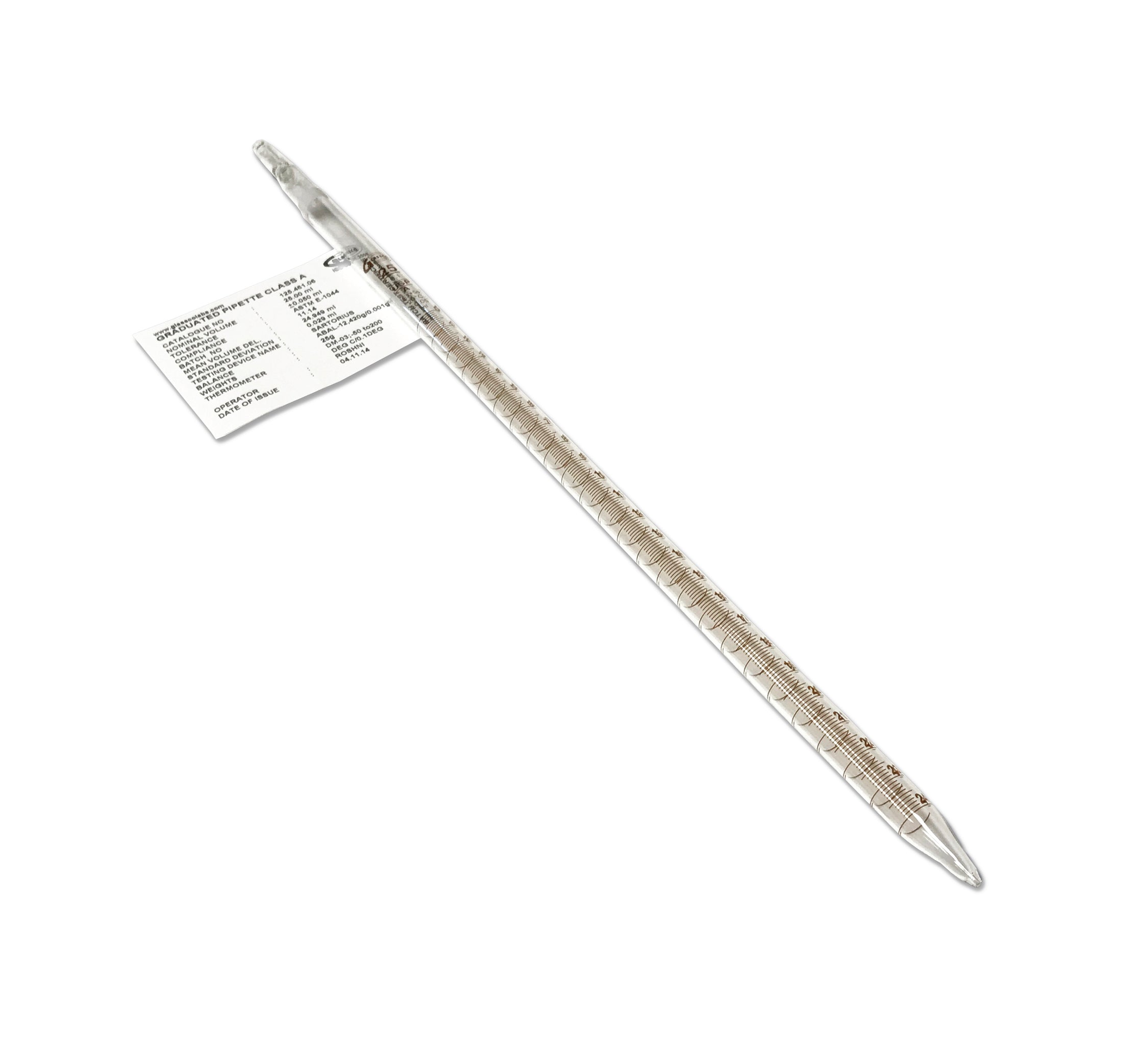 United Scientific® Pipettes, Serological, Class A, Batch Certified, 0.1 mL, comes with 5
