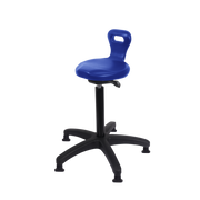 Polyurethane Serpent Sit-Stand in Blue Polyurethane