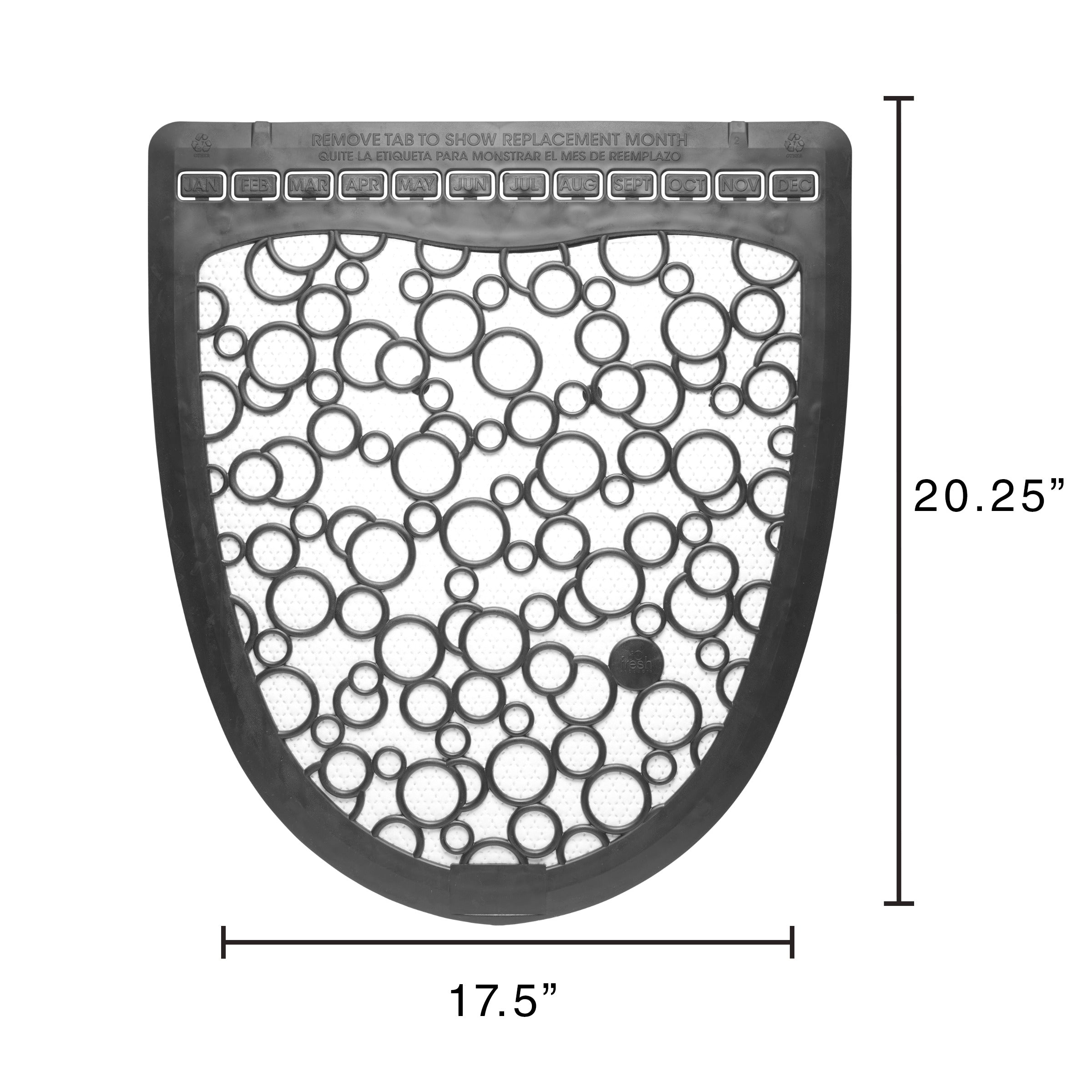 P-Shield Urinal Mat  (6 Pack)