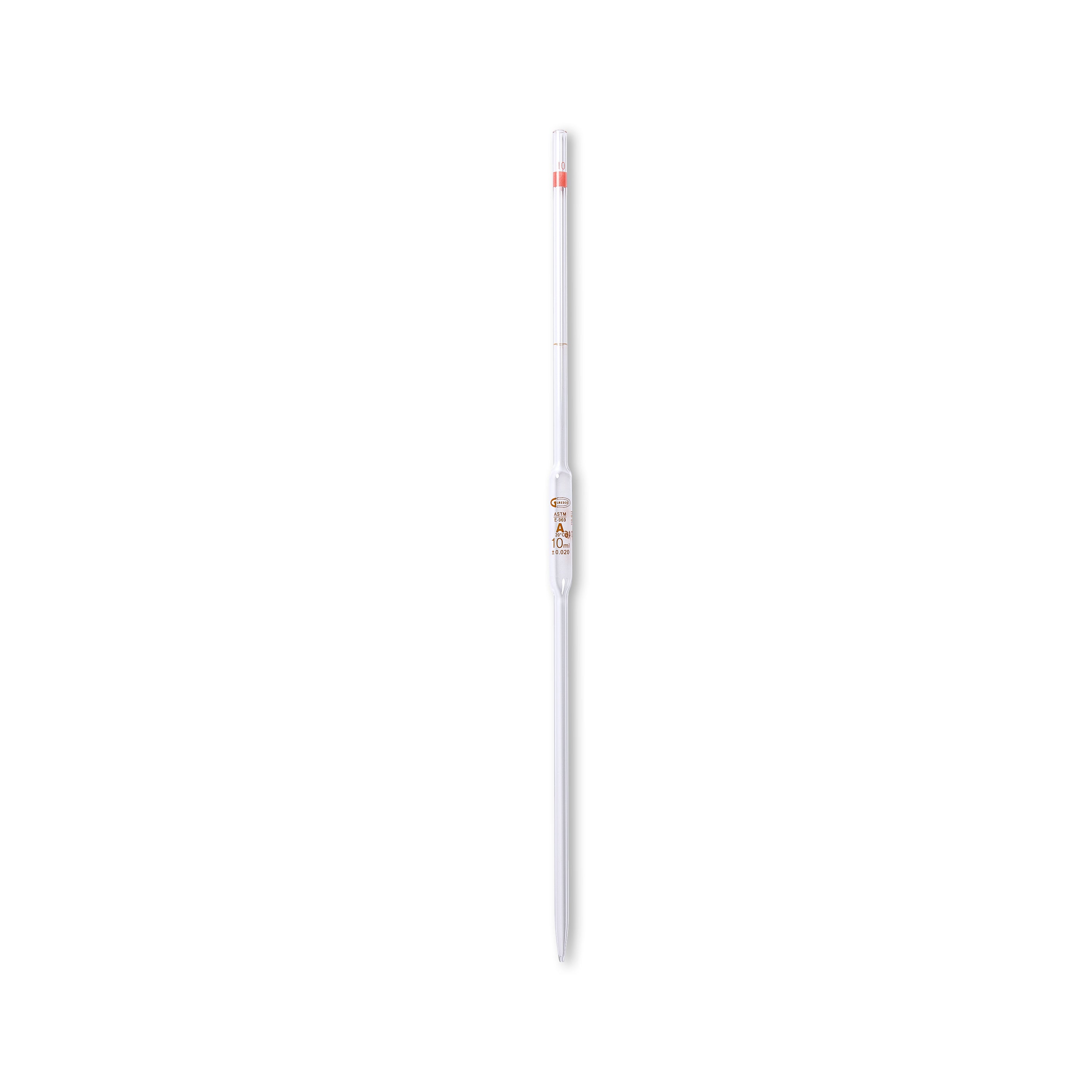 United Scientific® Pipettes, Volumetric, Class A, Individually Certified, 10 mL, comes with 5
