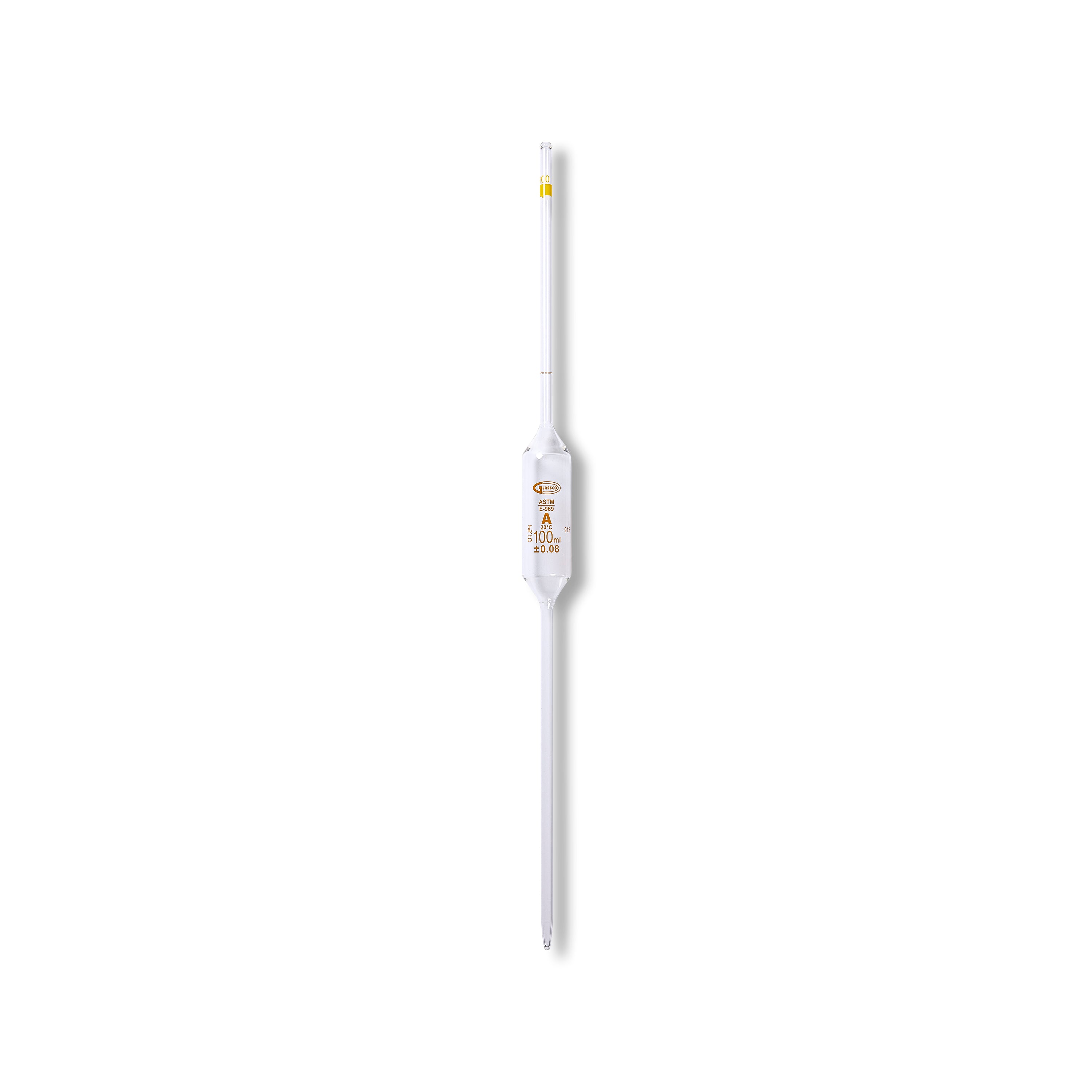 United Scientific® Pipettes, Volumetric, Class A, Individually Certified, 100 mL, comes with 5